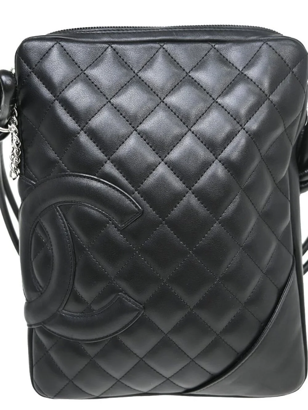 Chanel Black Calfskin Cambon